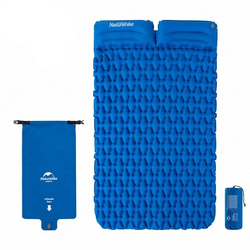 Naturehike Inflatable Camping Mat: Ultralight, Portable, and Perfect for Sleeping Comfort Under the Stars - SportZone.co.nz