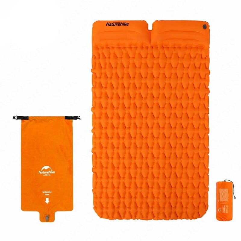 Naturehike Inflatable Camping Mat: Ultralight, Portable, and Perfect for Sleeping Comfort Under the Stars - SportZone.co.nz