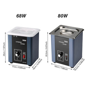 Ultrasonic Jewellery Cleaner NZ – Professional Stainless Steel Cleaner - SportZone.co.nz