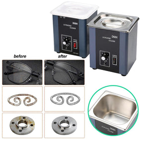 Ultrasonic Jewellery Cleaner NZ – Professional Stainless Steel Cleaner - SportZone.co.nz