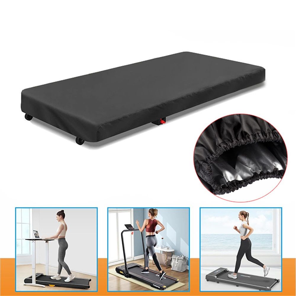 Waterproof Under Desk Treadmill Cover 210D Oxford Walking Pad Dust UV Protective Cover 125cm - SportZone.co.nz