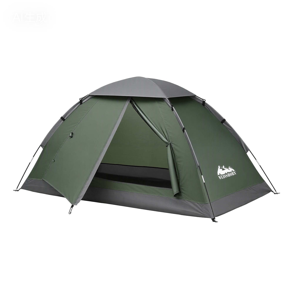 Weisshorn 1 Person Camping Tent Waterproof Hiking Vestibule Porch - SportZone.co.nz