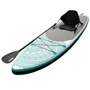 Weisshorn 10.6ft Inflatable Stand Up Paddle Board – Green - SportZone.co.nz