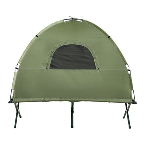 Weisshorn 5 - in - 1 Camping Tent Cot 1 - person Air Mattress Camping Bed - SportZone.co.nz
