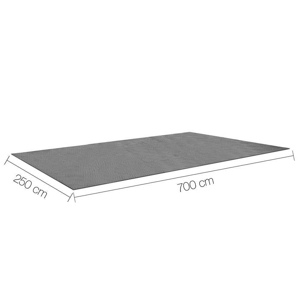 Weisshorn 7M X 2.5M Annex Matting 600GSM Floor Mats Mesh Caravan Camping Annexe - SportZone.co.nz