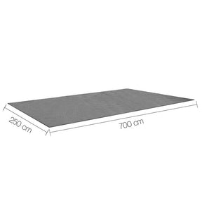 Weisshorn 7M X 2.5M Annex Matting 600GSM Floor Mats Mesh Caravan Camping Annexe - SportZone.co.nz