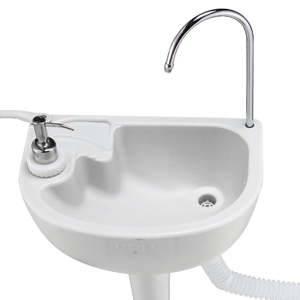Weisshorn Camping Basin Portable Hand Wash Sink Stand 19L Capacity - SportZone.co.nz