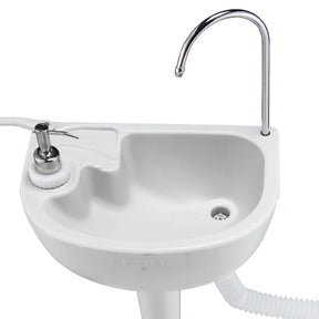Weisshorn Camping Basin Portable Hand Wash Sink Stand 19L Capacity - SportZone.co.nz