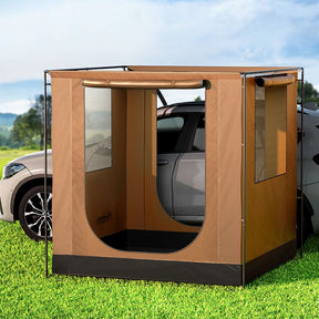 Weisshorn Camping Tent SUV Car Side Awning 2x2m Canopy Outdoor Portable 4WD - SportZone.co.nz