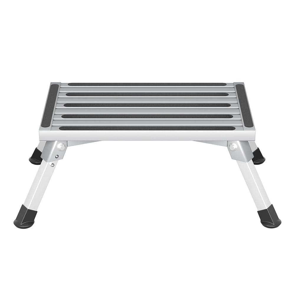 Weisshorn Caravan Step Folding Aluminium Step Ladder Stool - SportZone.co.nz