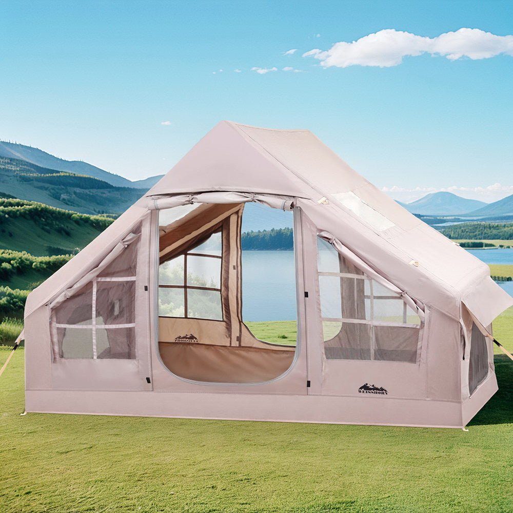 Weisshorn Inflatable Beach Tent 4 - 6 Person – PU3000 Waterproof with UV Protection - SportZone.co.nz