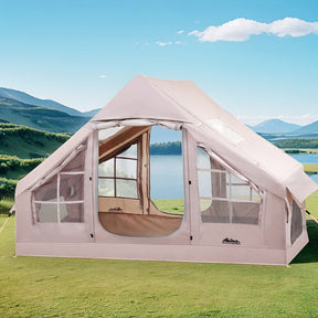 Weisshorn Inflatable Beach Tent 4 - 6 Person – PU3000 Waterproof with UV Protection - SportZone.co.nz