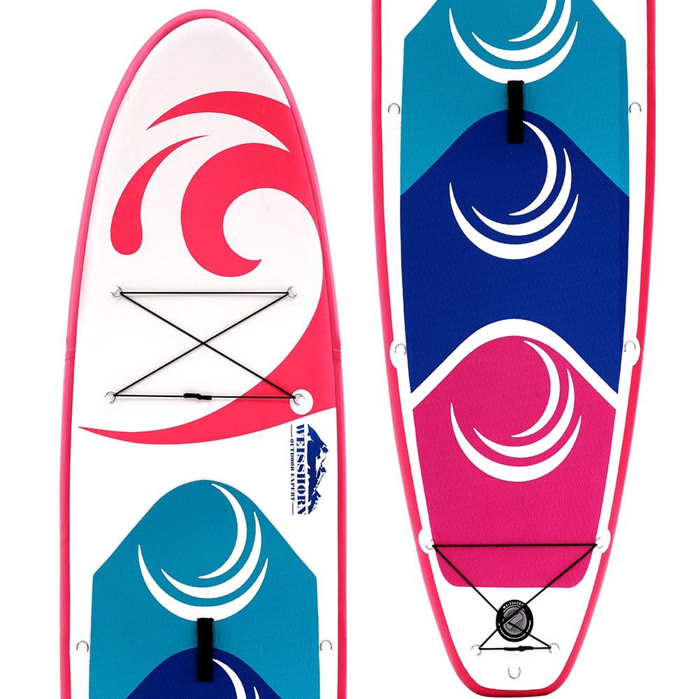 Weisshorn Stand Up Paddle Board 11ft Inflatable SUP Surfboard Paddleboard Kayak Surf Pink - SportZone.co.nz