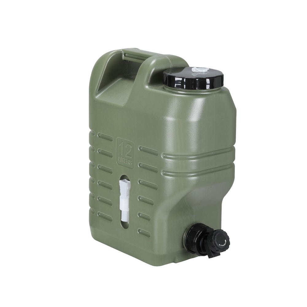 Weisshorn12L Water Container Jerry Can Bucket Camping Outdoor Storage Tank - SportZone.co.nz