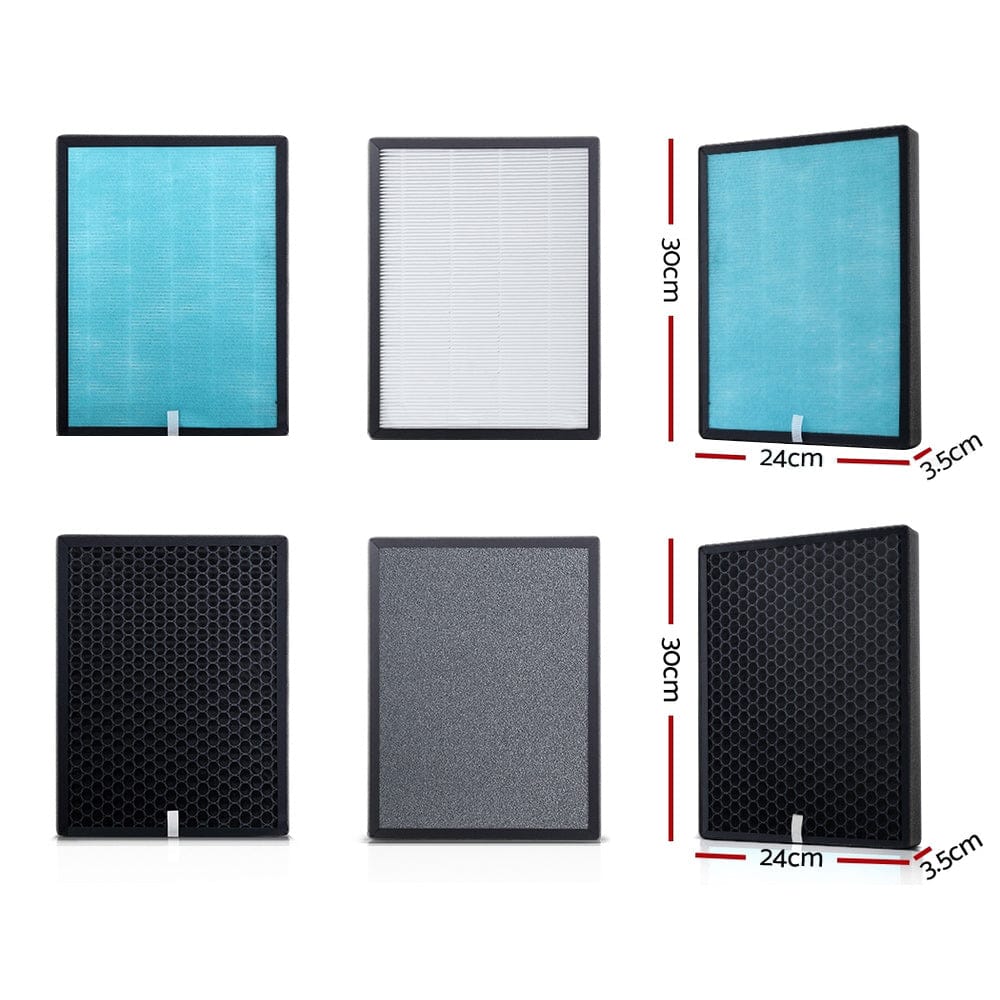 Devanti Air Purifier 4 Layers HEPA Replacement Filter - SportZone.co.nz