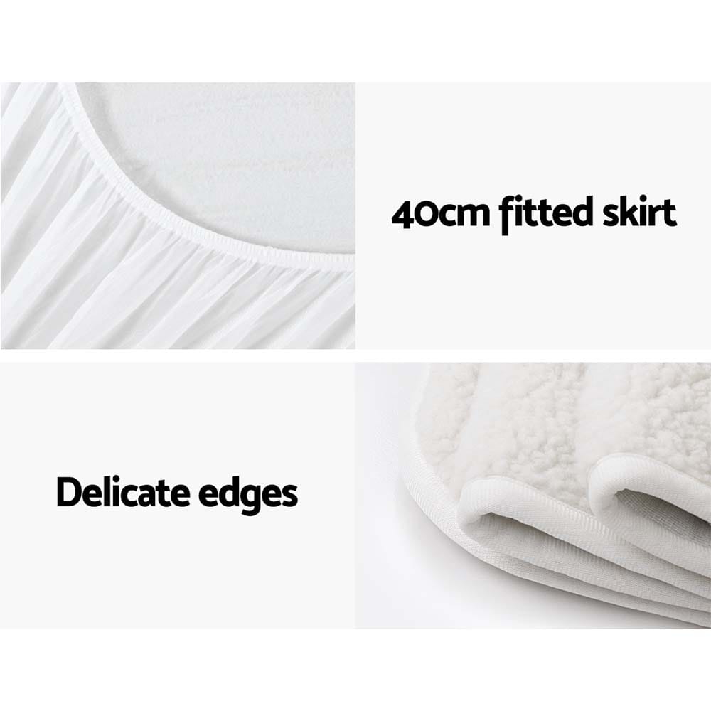 Giselle Bedding Double Size Electric Blanket Fleece - SportZone.co.nz