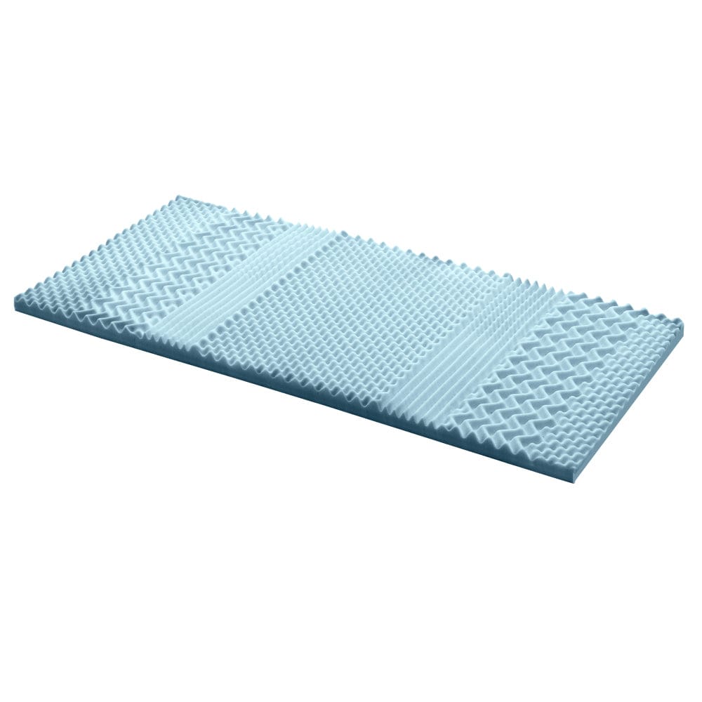 Giselle Bedding Memory Foam Mattress Topper 7 - Zone 5cm Single - SportZone.co.nz