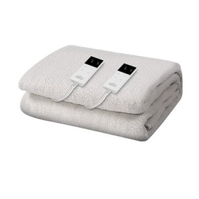 Giselle Bedding Queen Size Electric Blanket Fleece - SportZone.co.nz