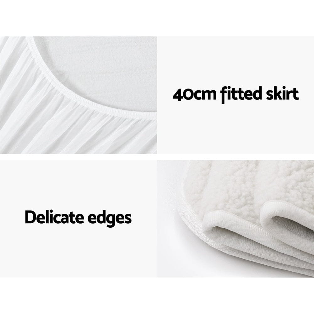 Giselle Bedding Queen Size Electric Blanket Fleece - SportZone.co.nz