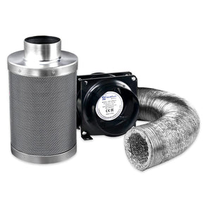 Green Fingers 4"Ventilation Kit Fan Hydroponics Grow Tent Kit Carbon Filter Duct,Green Fingers 4"Ventilation Kit Fan Hydroponics Grow Tent Kit Carbon Filter Duct - SportZone.co.nz