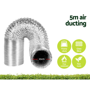 GREEN FINGERS GROW 1000W Full Spectrum LED Grow Tent Kit – 80x80x160cm w/ 4" Vent Fan - SportZone.co.nz