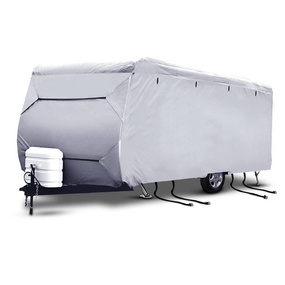 Weisshorn 14 - 16ft Caravan Cover Campervan 4 Layer UV Water Resistant - SportZone.co.nz