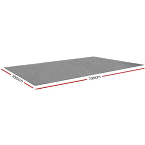 Weisshorn 7M X 2.5M Annex Matting Floor Mats Mesh Caravan Camping Annexe - SportZone.co.nz